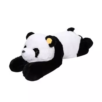 (Пушистая подушка для тела) мягкая игрушка панда подушка для тела пушистый подарок очень большая панда плюшевая игрушка большие игрушки животных подушка быть исцеленным мягкая игрушка милый