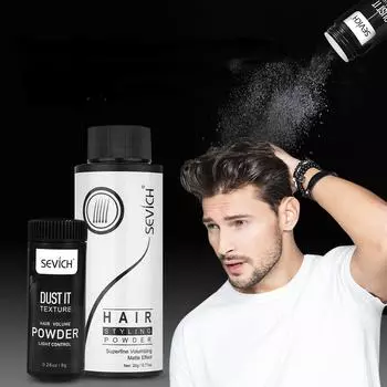 Пушистая пудра, не требующая мытья, удобная пушистая пудра для укладки челки, обезжиривающий спрей для укладки на основе масла, пудра для укладки 8g