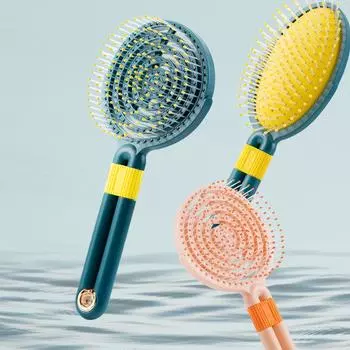 Пушистая воздушная массажная расческа для кожи головы для девочек