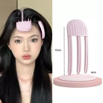 Пушистая заколка для волос, бигуди для челки, заколки для придания объема корням волос, женские заколки для завивки и фиксации формы, объемный ролик для волос