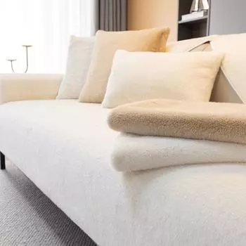 Пушистая зимняя плюшевая подушка для дивана, полностью покрытая тканью, чехол для дивана, элитная подушка 70*70cm