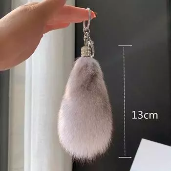 Пушистые брелоки с помпоном, мягкие плюшевые подвески, брелок, подвеска, сумка, рюкзак, украшение для женщин и девочек