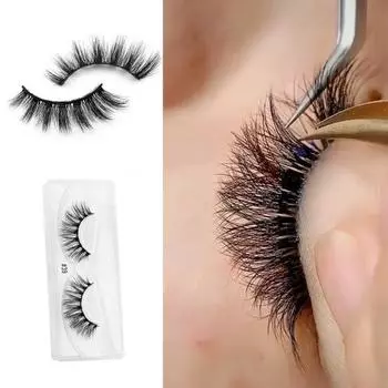 Пушистые накладные ресницы, хорошая пластичность, естественный завиток, ультра-толстые плотные ресницы для наращивания глаз, 3D ресницы для женщин