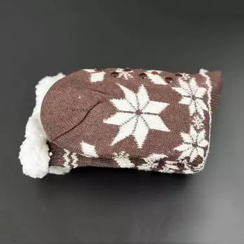 Пушистые теплые носки Женские Зимние Смешные Кошка Собака Милые Кавайные Нескользящие Мультяшные Носки для сна Мягкие Удобные Женские Домашние Тапочки-носки One Size