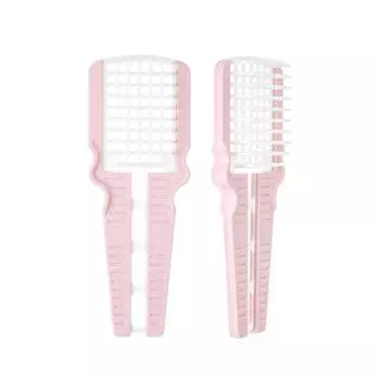 Пушистые волосы, челка, формирующая расческа, парикмахерский инструмент, распутывающая расческа для волос, инструмент для укладки