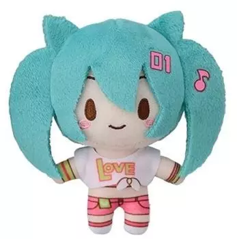 Пушистый миниатюрный талисман серии Hatsune Miku «Hatsune Miku» ~Live Ver.~ (Онлайн поддержка)