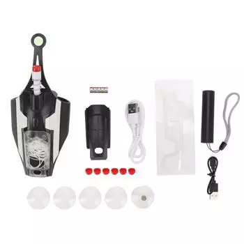 Пусковая установка для паутины для детей, светящаяся наручная шелковая нить, игрушка с пружиной, запуск на 2 метра