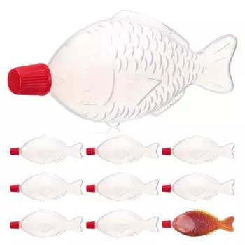 Пустая бутылка из-под приправы на вынос Бутылки для кетчупа Кухонные принадлежности Приправа Контейнер Держатель Шейкер