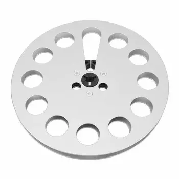 Пустая катушка для ленты Универсальная алюминиевая сплавная 7-дюймовая пустая приемная катушка для 14-дюймовой ленты для ReVox серебряный