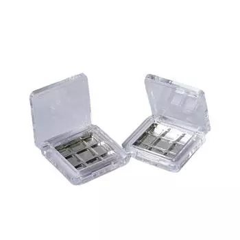 Пустая косметическая палитра, контейнер для хранения теней для век, румян, помады, пудры, румян, коробка для макияжа своими руками