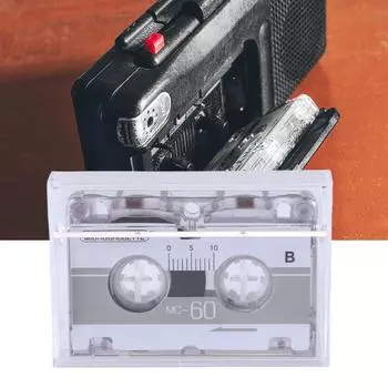 Пустая лента, 60 минут, аудиокассета, магнитная лента для студийной записи, пустая упаковка, одна упаковка