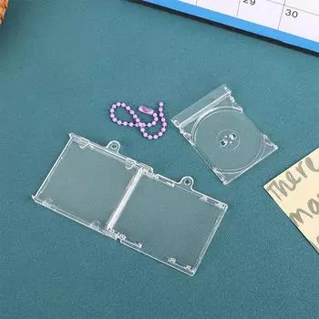 Пустой альбом мини-CD брелок CD-плеер брелок периферийный памятный альбом брелок для ключей для DIY рюкзак кулон