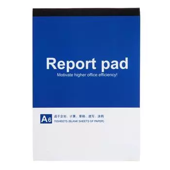 Пустой блокнот А6, простой бумажный блокнот, разрываемый пустой планшет для письма, черчения, эскизирования