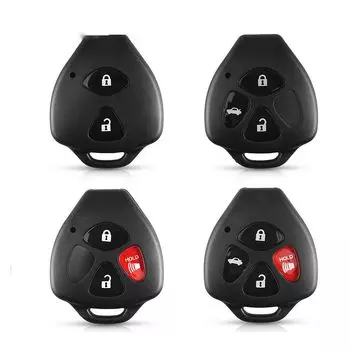 Пустой чехол для дистанционного ключа для автомобиля Toyota/Camry/Corolla/RAV4/Avalon/Venza 2007 2008 2009 2010 2011