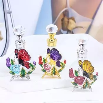 Пустой флакон для эфирного масла 25 мл флакон для масла с дозатором для свадебного декора флакон для духов для женщин фиолетовый