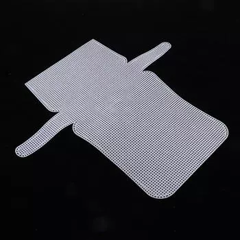 Пустой ковер, крючок, холщовая сумка в сетчатом стиле. Изготовление поделок. Работа среднего размера.