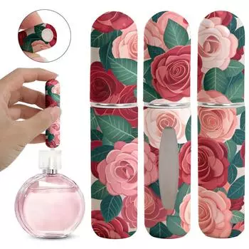Пустой мини-флакон для духов, многоразовый распылитель, новый вращающийся флакон-распылитель 2