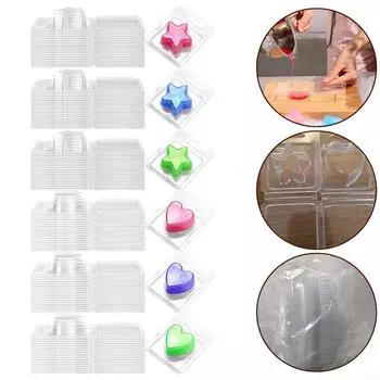 Пустой пластиковый лоток, раскладушка, форма для свечей своими руками, плавление воска Heart