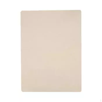 Пустой Практика Кожа Трафарет Художник Двусторонний Опытный Прочный Портативный Аксессуары жёлтый