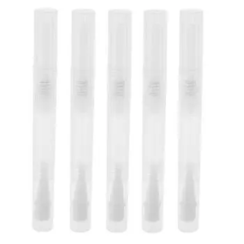 Пустой Прозрачный Поворот Ручки Косметический Контейнер Блеск Для Губ Рост Ресниц One Size белый