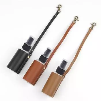 Пустой распылитель для моющей жидкости Бутылка-распылитель Бутылка-брелок Многоразовая бутылка Дезинфицирующее средство для рук Спрей коричневый