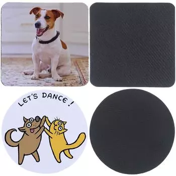 Пустой резиновый коврик для чашки с теплопередачей 10*10*8