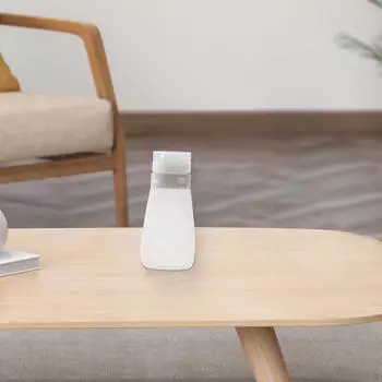 Пустой силиконовый флакон для лосьона, крема, удобный контейнер для туалетных принадлежностей для путешествий, косметика для красный