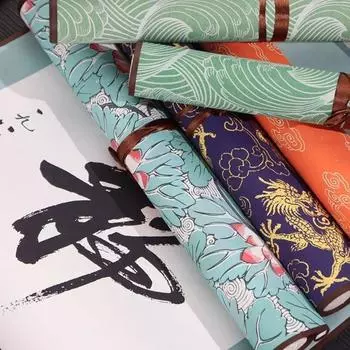 Пустой висящий пустой свиток в китайском стиле, каллиграфические картины, монтажный свиток, художественные принадлежности S-6