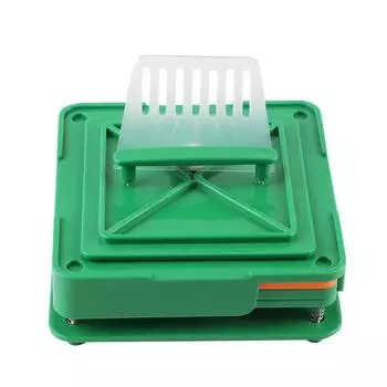 Пустые капсульные пластины с разбрасывателем, 100 отверстий, косметические капсулы с порошком, ручное заполнение 00 # белый