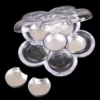 Пустые лепестки Дизайн Тени для век Помада Коробка для хранения Чехол Косметическая упаковка Палитра