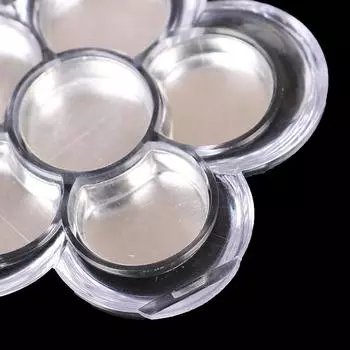 Пустые лепестки Дизайн Тени для век Помада Коробка для хранения Чехол Косметическая упаковка Палитра