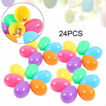 Пустые пасхальные яйца заполняемые неокрашенные украшения DIY живопись для