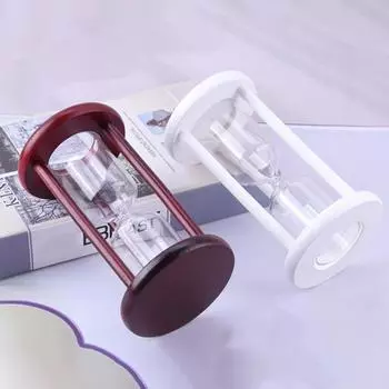 Пустые песочные часы, украшение, деревянная рамка, заполняемый песочный таймер, самозаполняющийся песочный стакан, винтажный домашний офисный рабочий стол белый