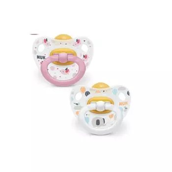 Пустышка Nuk Nuck Day T1 Latex 2uts
