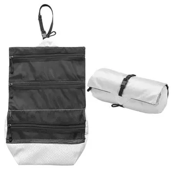 Путешествия Дорожные туалетные принадлежности Макияж Косметика Дорожные принадлежности Хранение Удобный в Стильный Чехол, Туалетные принадлежности, Водонепроницаемый, Сумка, Мешочек, Мешочек, Легкий,