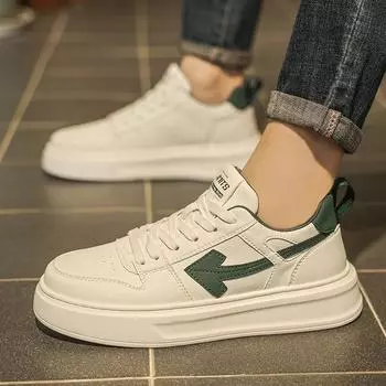 Putian men s shoes 2024 new summer leisure sports trend board shoes autumn men s leather Korean version of all-match trendy shoes 39
