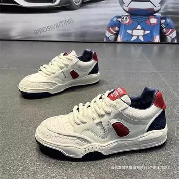 Putian men s shoes summer 2025 new youth sports and leisure board shoes men s versatile leather surface white shoes spring 39
