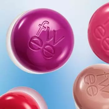 Puy [30 Colors] Puy Lip Cheek Blurry Pudding Pot Pk03 Cherry + Free Key Ring