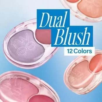 Puy Mellow Dual Blusher 7.2g 12 цветов ND01 LAZY TEMPO