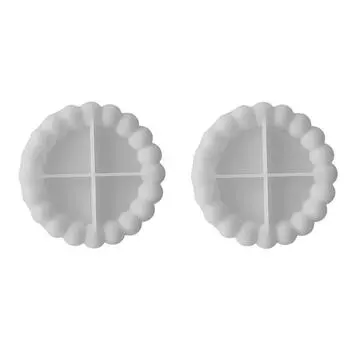 Пузырьковая кружевная подставка для чашек, силиконовые формы, сделай сам, цемент, скандинавская штукатурка, подставка, круглый поднос, керамическая форма, домашний декор, подарок для рукоделия