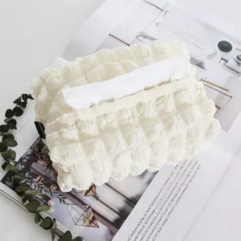 Пузырьковая сетка, коробка для салфеток, держатель для бумажных полотенец, настольные украшения, принадлежности для дома, спальни, общежития, украшение столешницы 1