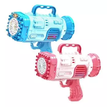 Пузырьковые пистолеты, ракетные мути-отверстия, машина для мыльных пузырей, рождественский подарок, пистолеты в форме, автоматический вентилятор со световыми помперами, игрушки для детей