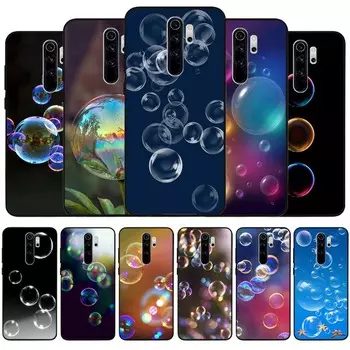 Пузырьковый черный силиконовый чехол для телефона Redmi note 8 7 Pro S 8T для redmi 9 7A Cover Shell Redmi 4A