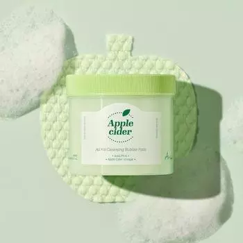 [Пузырьковый скраб] Arial Apple Cider All Kill Cleansing Bubble Pads 60 листов, Корея для очищения