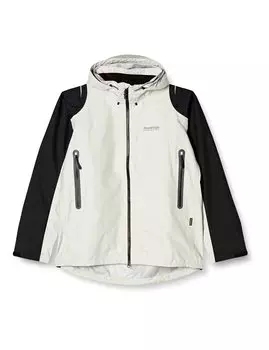 Puzzle Design BS 3 layer rain jacket Gray Black XL SBR-039