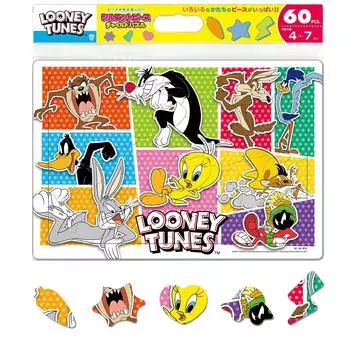 Puzzle for children The world of Looney Tunes 60 pieces [Child puzzle] BC-60-802