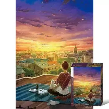 Puzzle Gallery Hyeonhyeon Sunset Jigsaw Puzzle, Korean popular puzzles