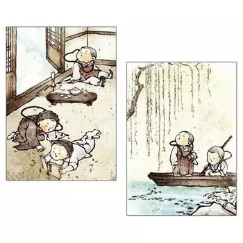 Puzzle Korea Jigsaw Puzzle 2P Set, Korean popular puzzles