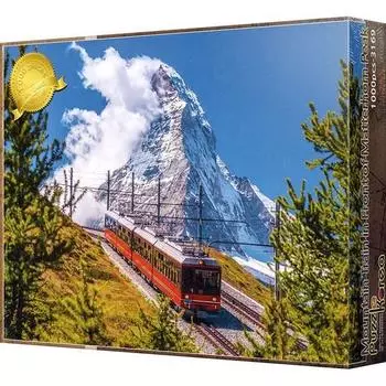 Puzzle Korea Swiss Mountains Scenery Jigsaw Puzzle, Korean popular puzzles