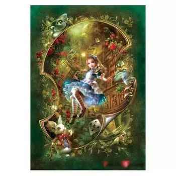 Puzzle Life Alice Alice Mini 108 деталей, 10.2x15.3c..., 1 деталь, Корейские популярные пазлы